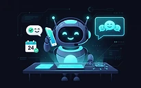An AI assistant answering calls and booking appointments