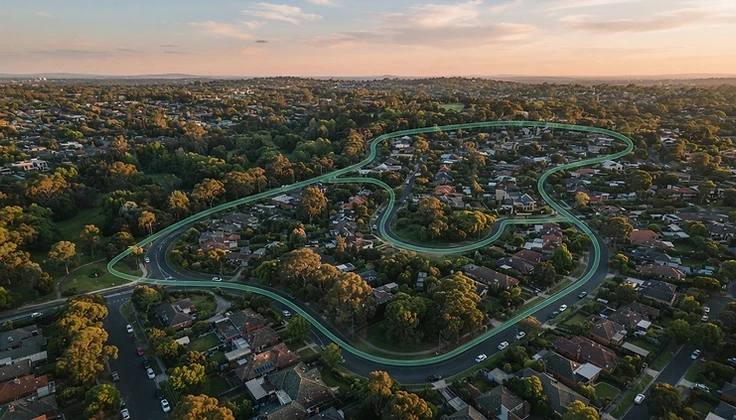 Mitcham VicRoads test circuit