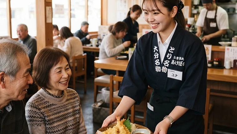 大分 学生向け 飲食バイト｜とり天の街で学びながら稼ぐ