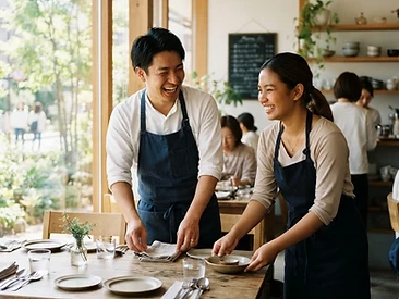 福岡で飲食店バイトを探す留学生へ|仕事探しで確認したいポイント
