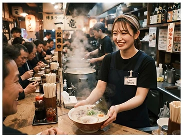 福岡 学生向け 飲食バイト|もつ鍋とラーメンの街で学びながら稼ぐ