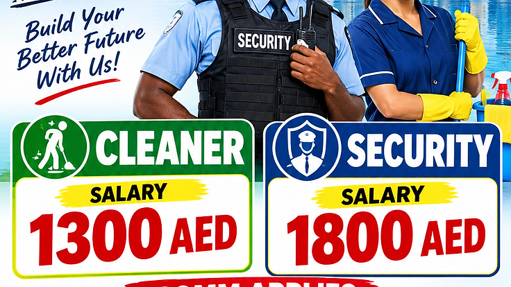MALE SECURITY GUARDS TO QATAR