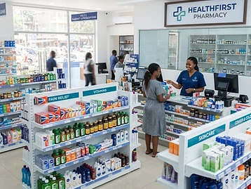 Paracetamol & vitamins — in stock