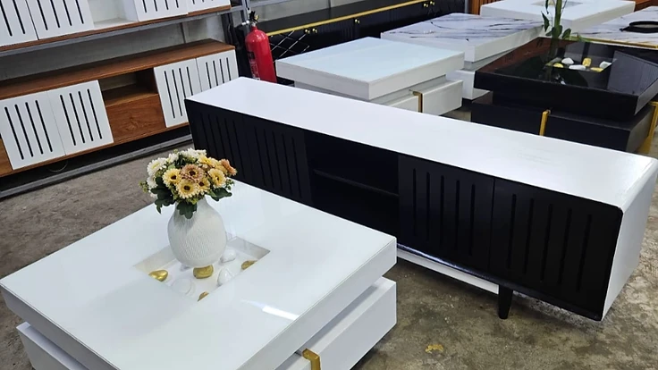 Tv stand and coffee table