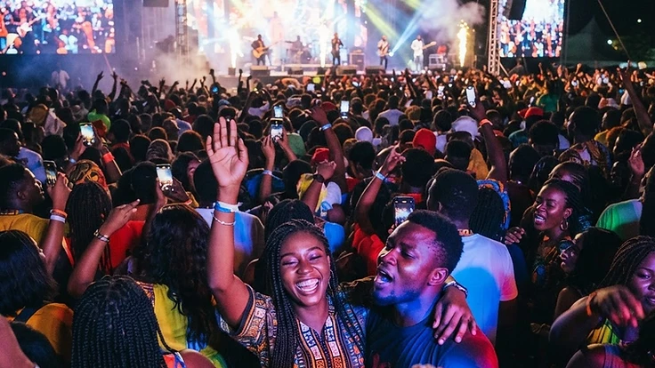 Live concert tickets — Saturday night