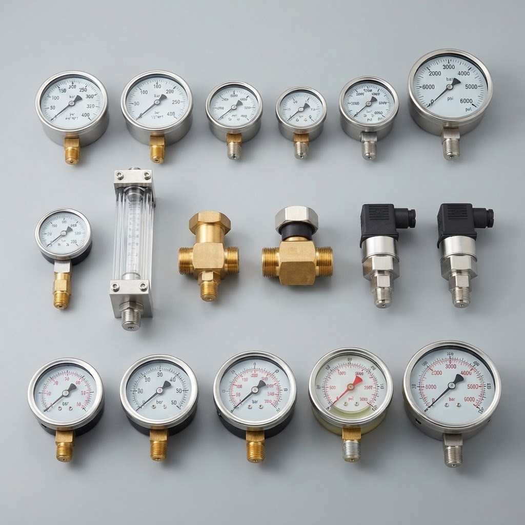 Manomètres et instrumentation