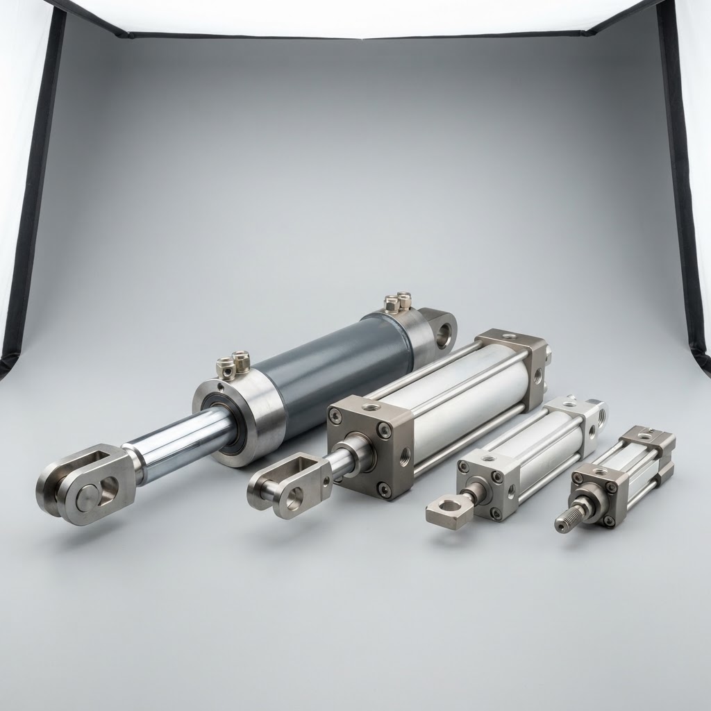 Vérins hydrauliques et pneumatiques
