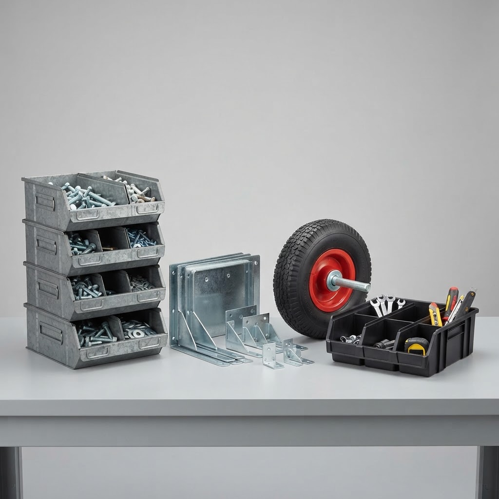 Storage, workshop, handling