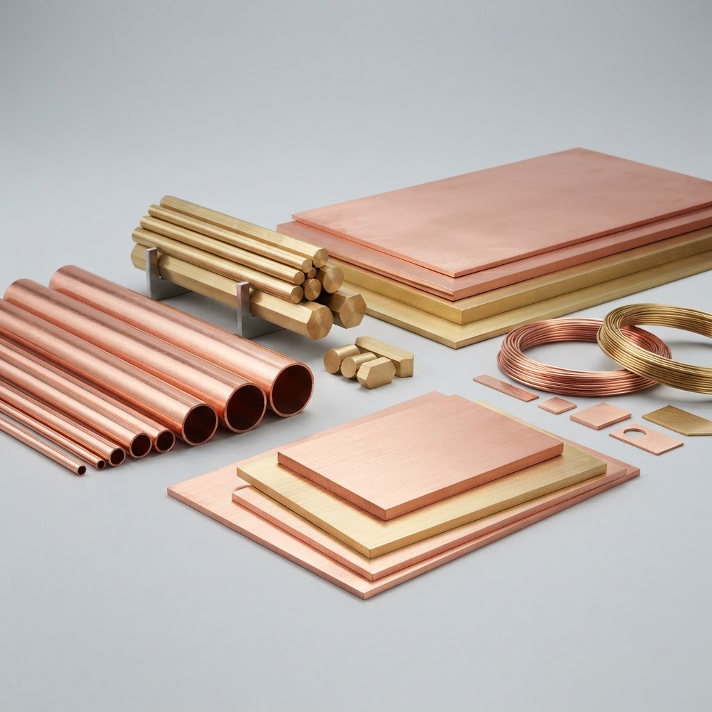 Copper and brass