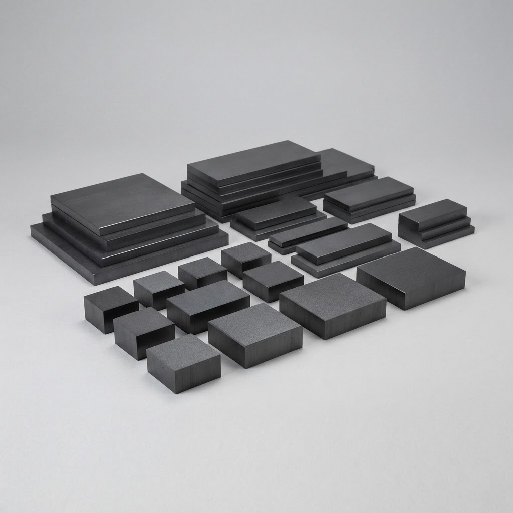 Carrés, blocs et plaques