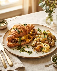 Beef & Cheese Croissant