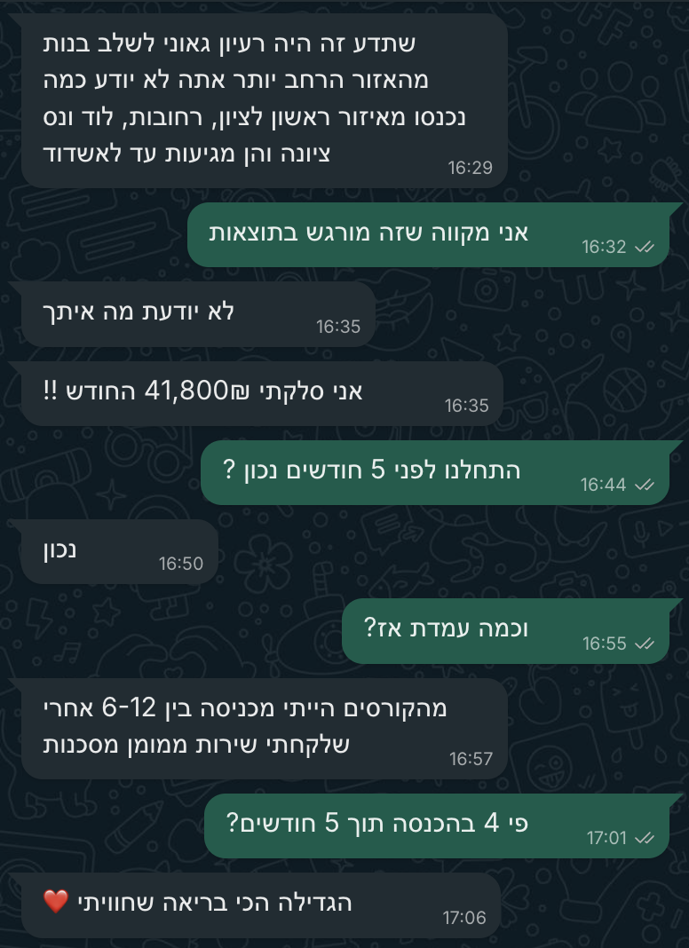 המלצה מלקוח — אקדמיה לציפורניים
