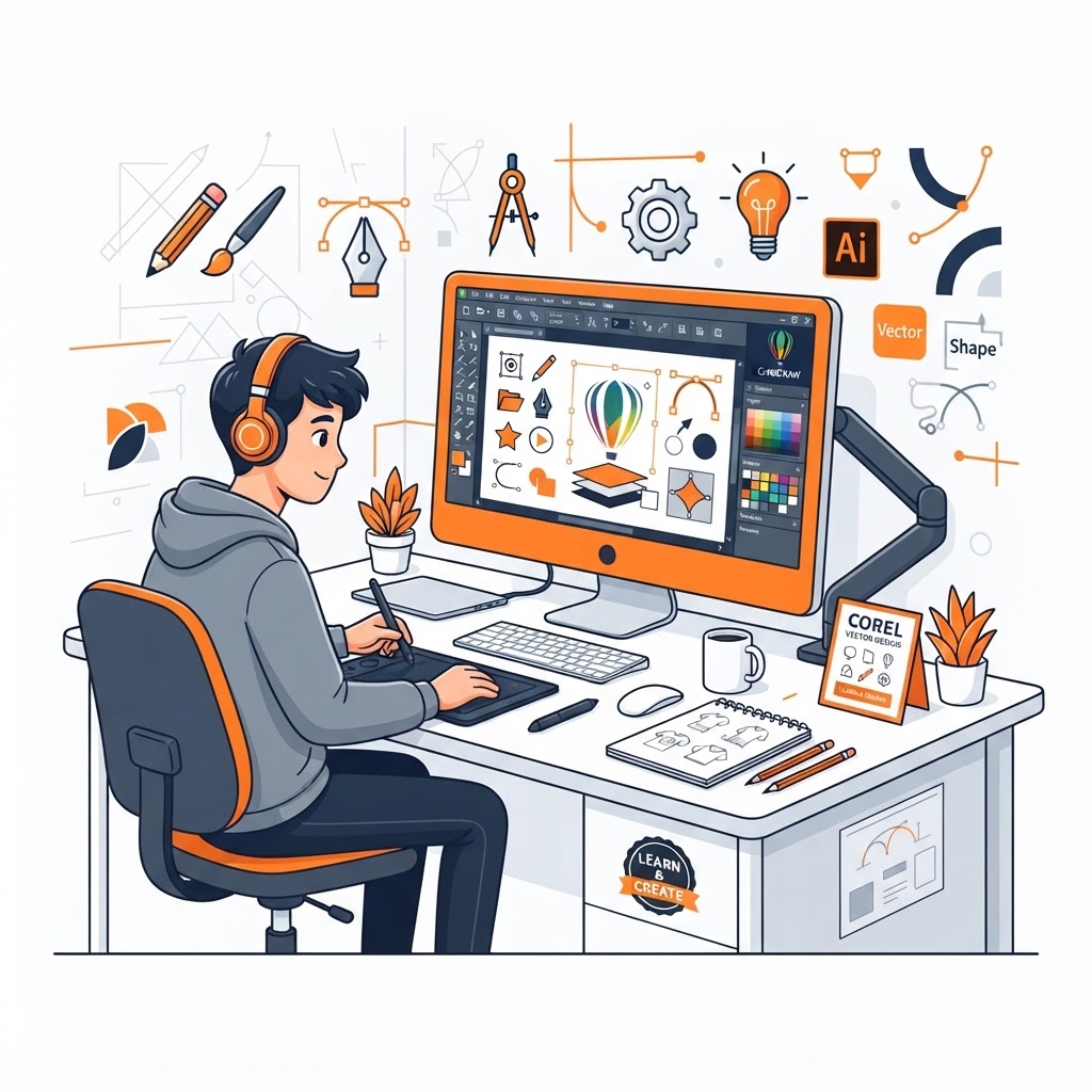Graphic Designing using CorelDraw