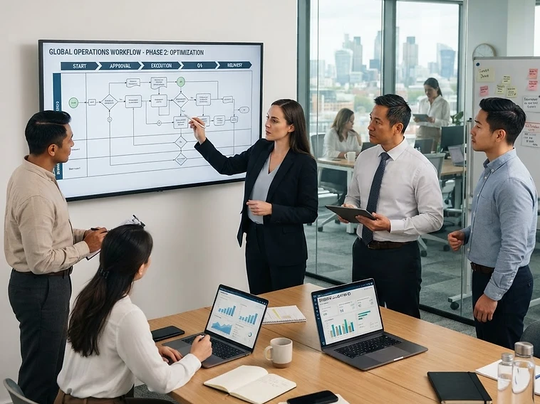 Manpower workflow operations