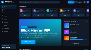 BaseBlox template preview
