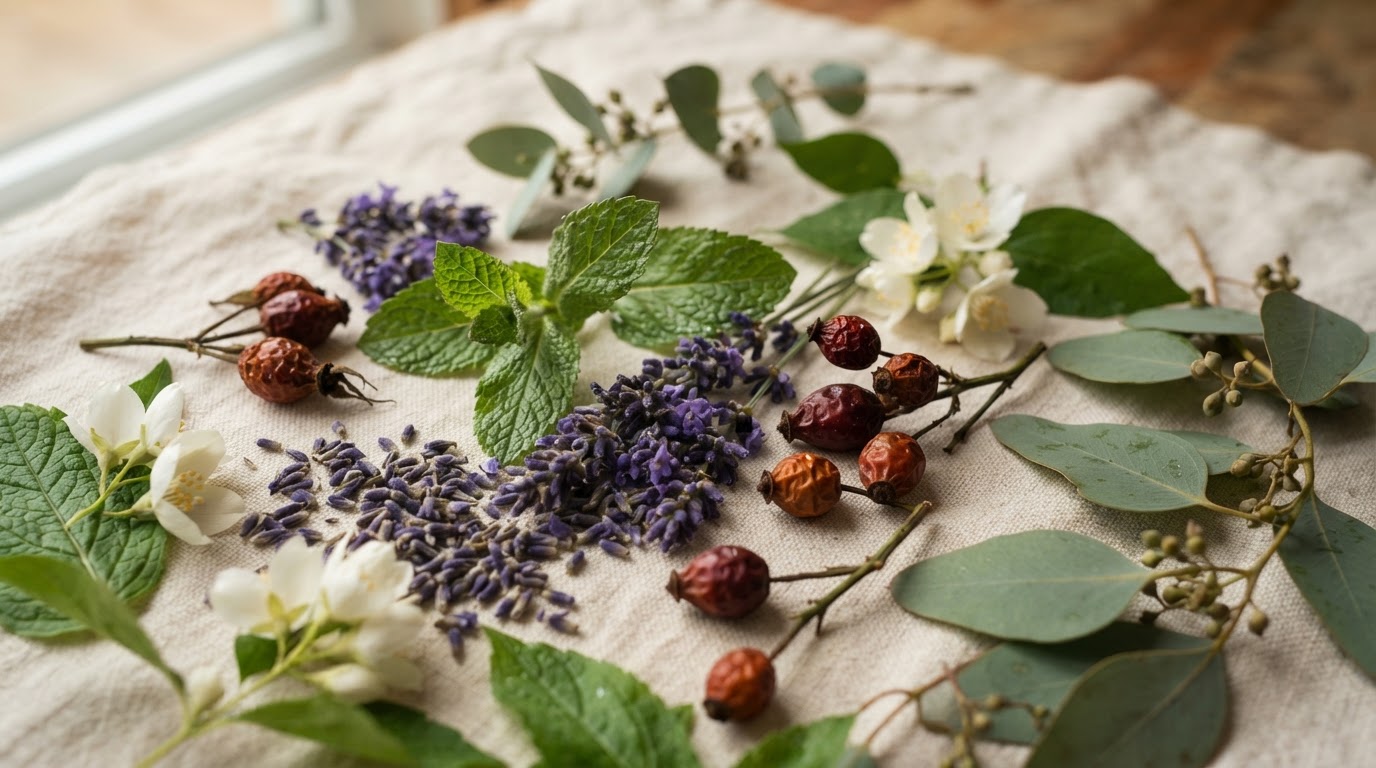 Fresh botanical ingredients