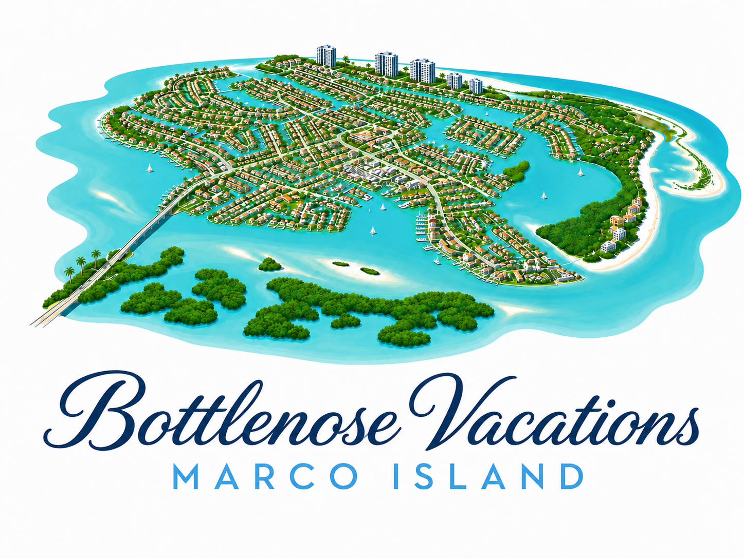 Bottlenose Vacations logo