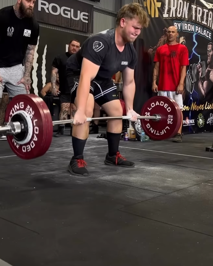 Deadlifting in training
