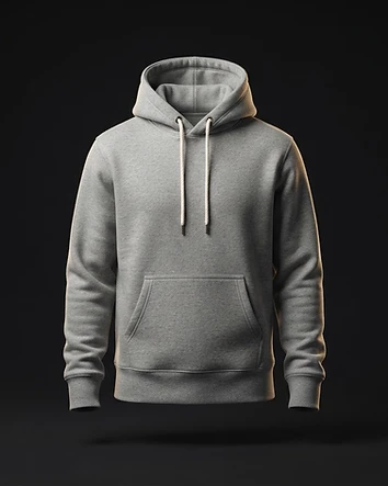 Heavyweight Cotton Biker Hoodie