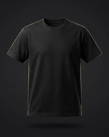Heavyweight Plain Biker Tee