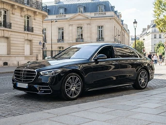Mercedes-Benz S-Class — Executive Sedan luxury chauffeur vehicle in Paris