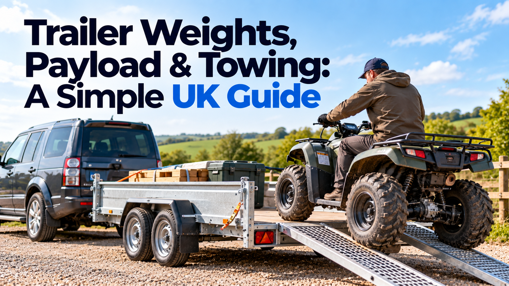 Trailer Weights, Payload & Towing: A Simple UK Guide