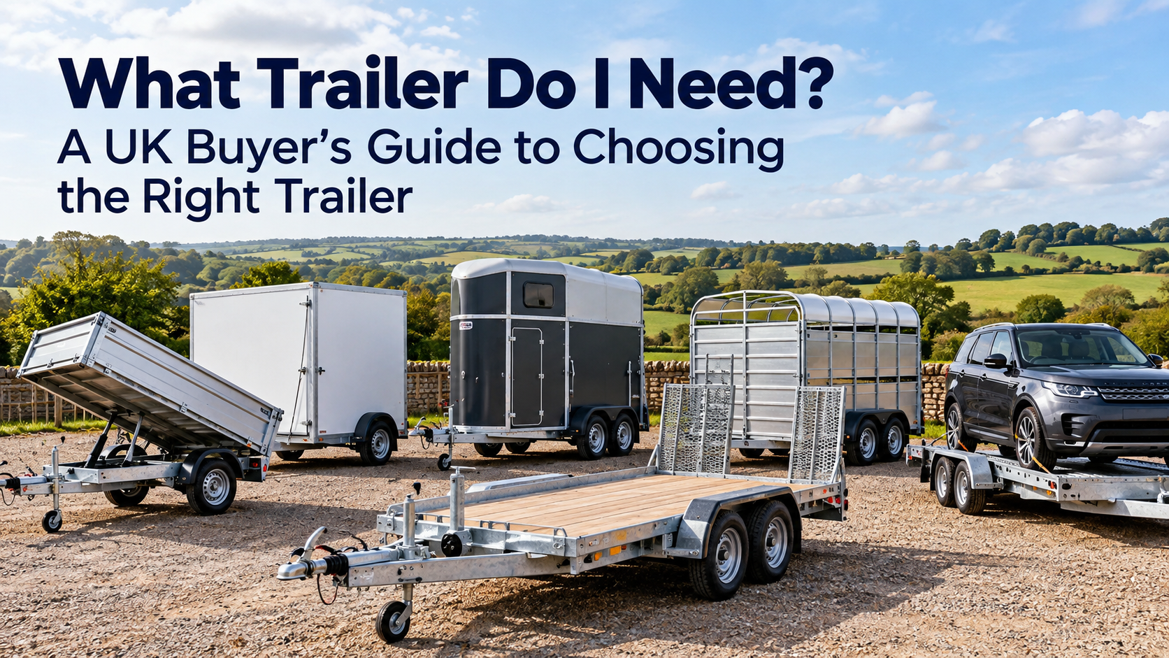 What Trailer Do I Need? A UK Buyer's Guide to Choosing the Right Trailer