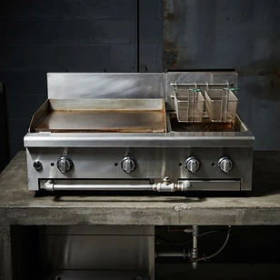 Griddle + Deep Fryer