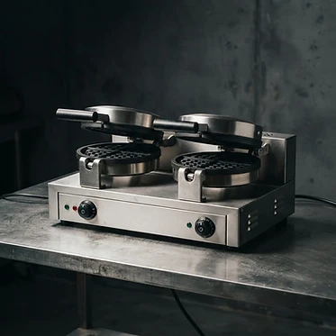 Waffle Maker Double Plate