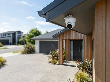 Home CCTV — security camera systems installed by 2E Electrical in Hamilton