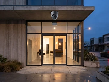 Business CCTV — security camera systems installed by 2E Electrical in Hamilton