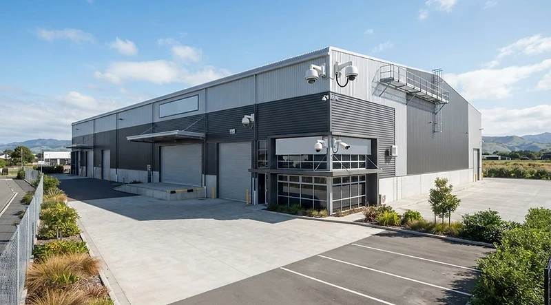 Commercial CCTV installation in Hamilton
