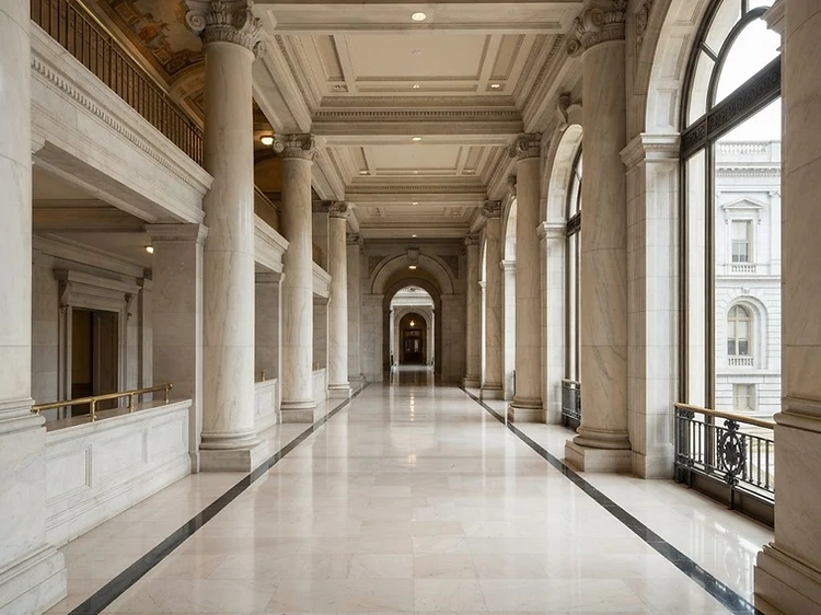 Federal facility janitorial maintenance by Nexodus Clean