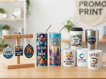 Sublimation printed tumblers and mugs