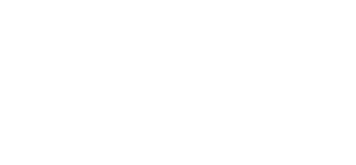 Professional services — One studio for the stories worth telling