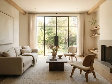 Beautifully photographed modern interior
