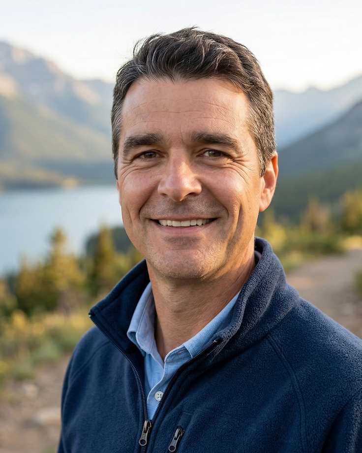 Portrait of Stone Evans, founder of BuildABiz