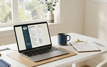 DeNell Resume Writing website preview