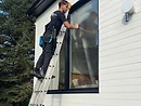 Lavage de vitres extérieur