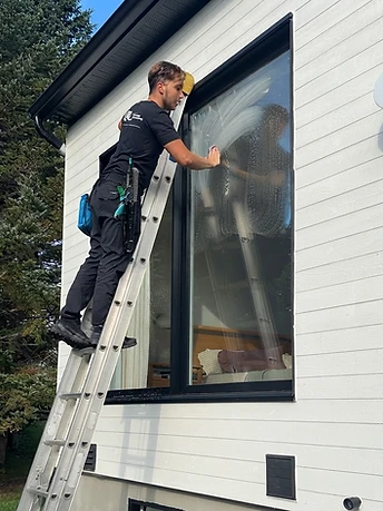 Lavage de vitres extérieur