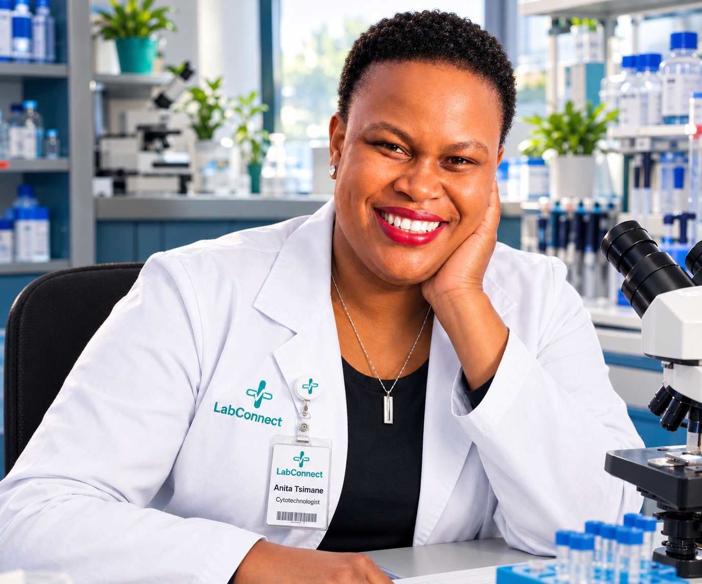 Anita Tsimane, Cytotechnologist