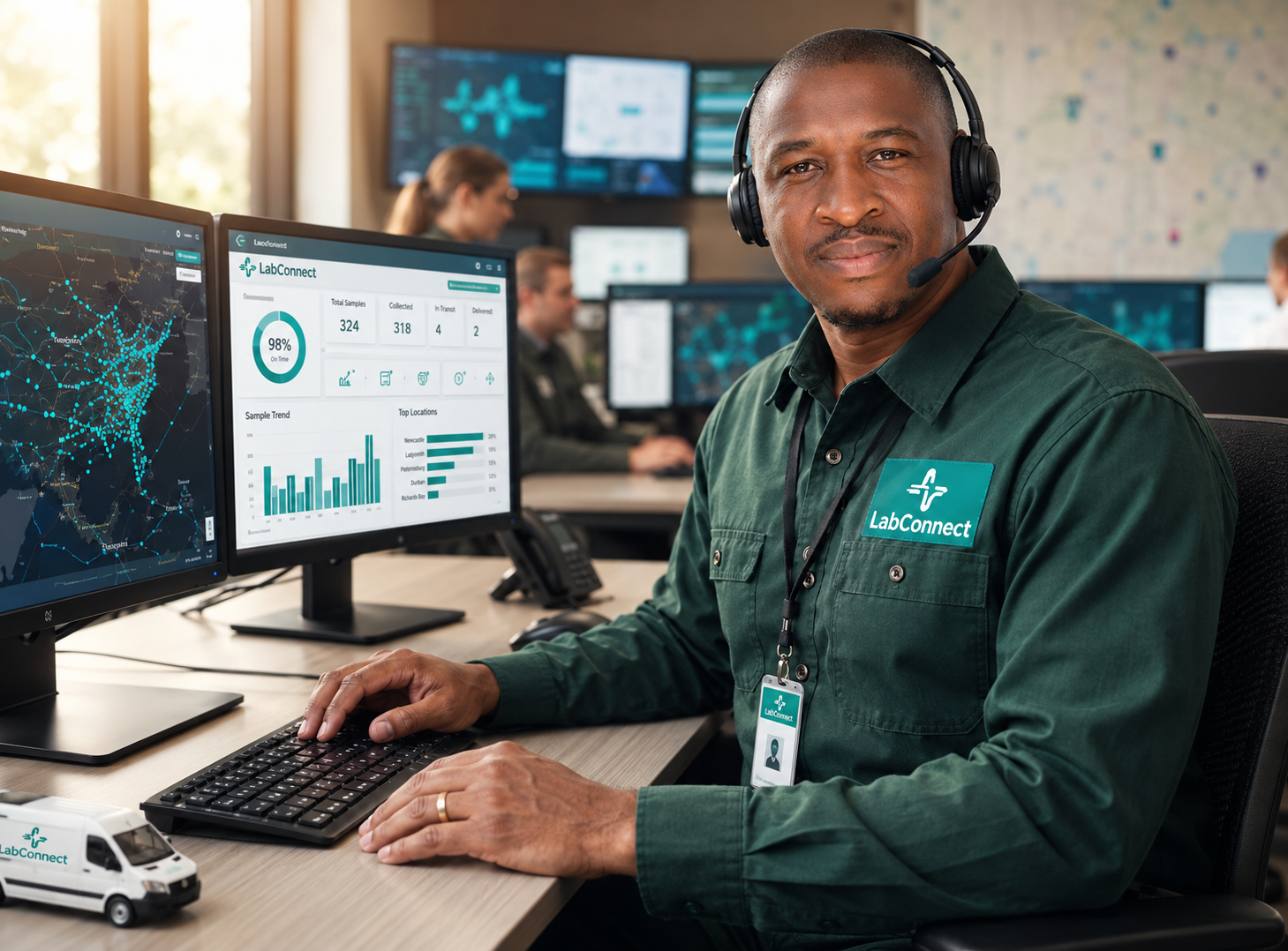 Deon, Logistics Coordinator