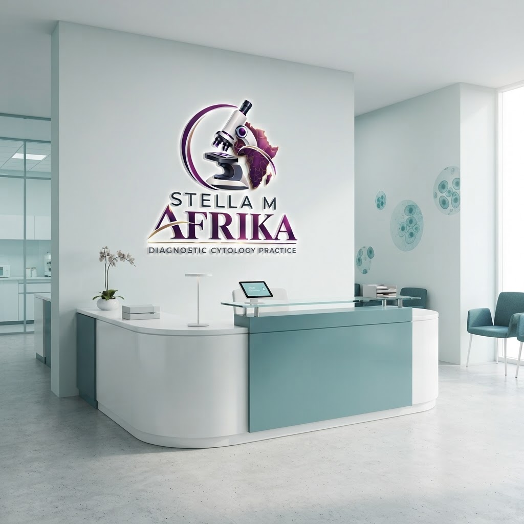 Stella M Afrika laboratory reception