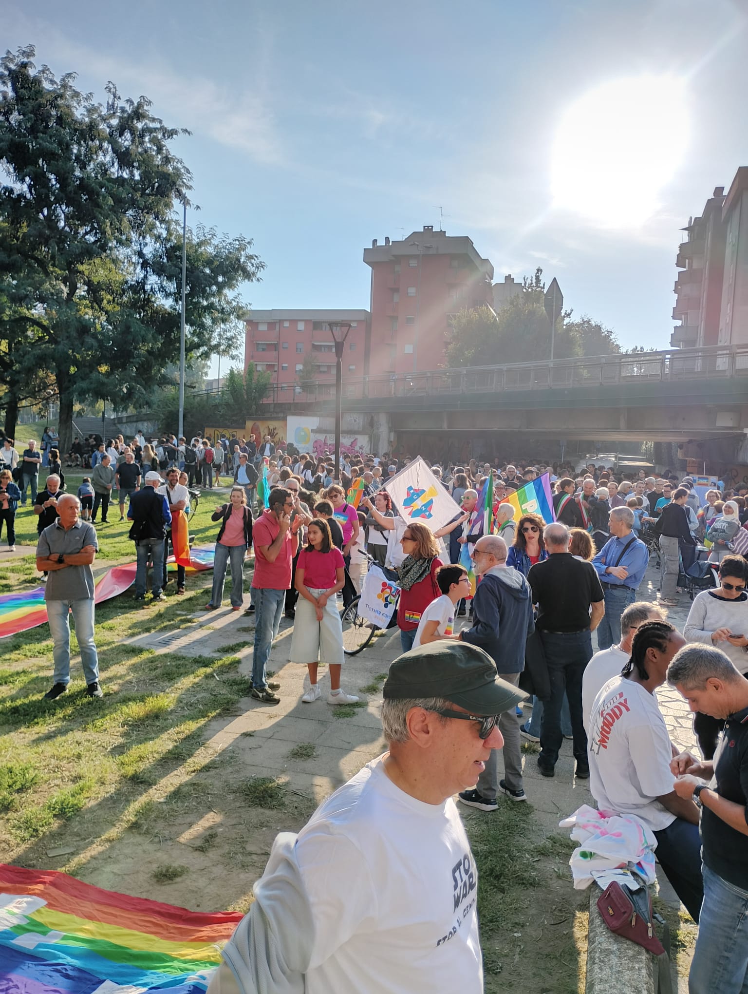 Partecipazione di Ruana alla Marcia della Pace del Lodigiano