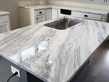 Marble Vanity Island