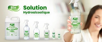 Gamme Bin hydroalcoolique