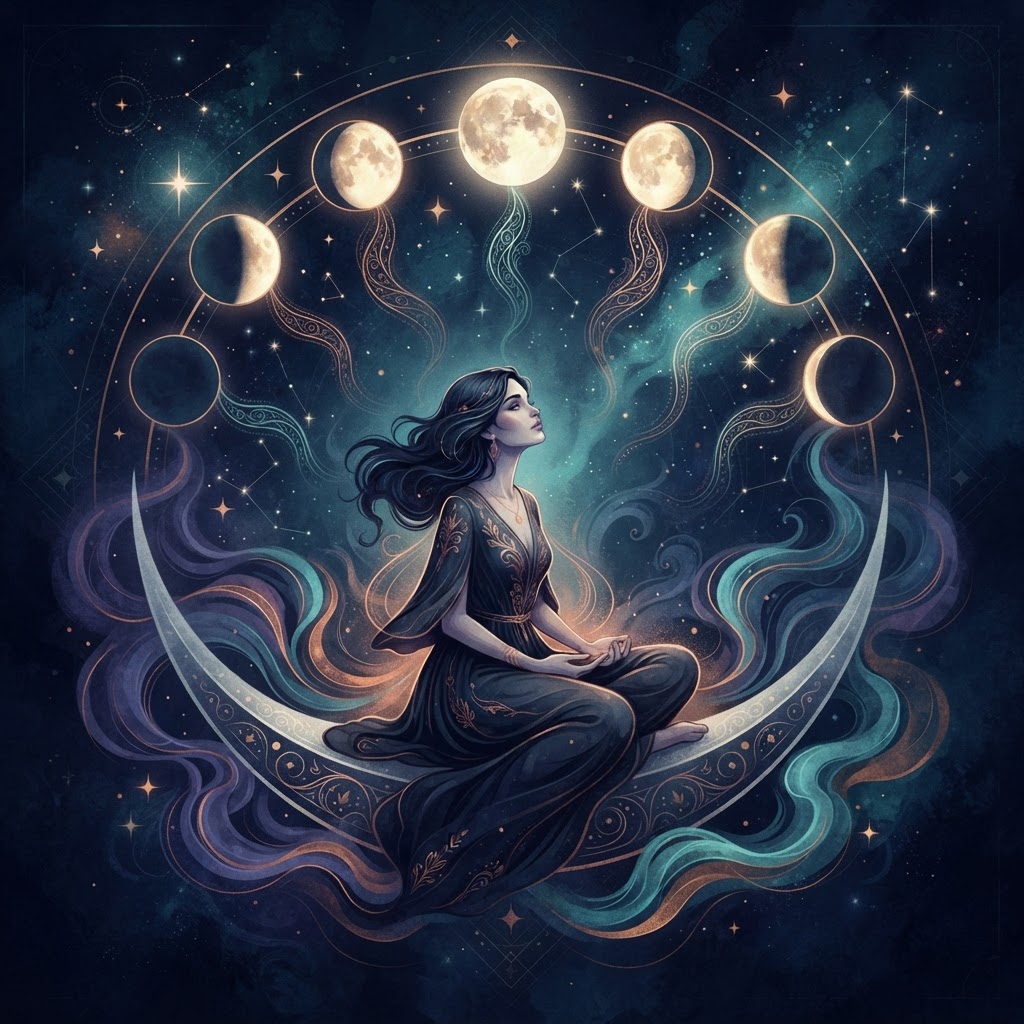 Les phases de la Lune et leurs influences sur tes émotions