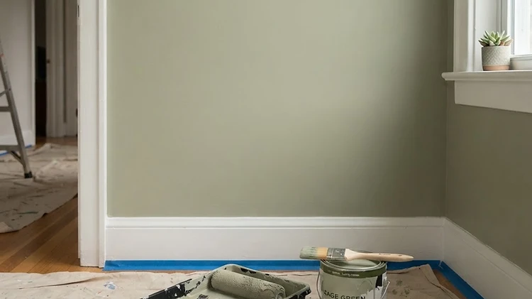 How to paint a room