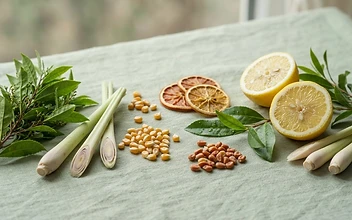 Home Goods, botanical banner