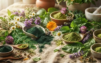 Herbal Nutrition, botanical banner